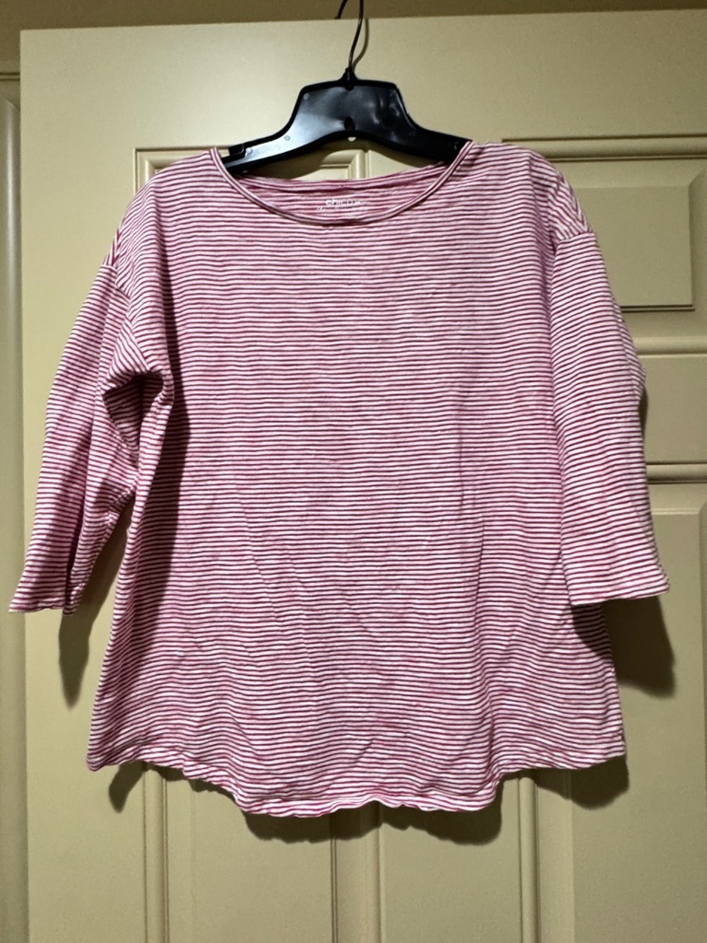 Chico's set of 2 3/4 Sleeve Tee - Picture 9 of 16
